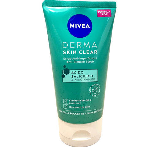 Nivea Scrub Anti Imperfezioni Derma Skin Clear 150 ml