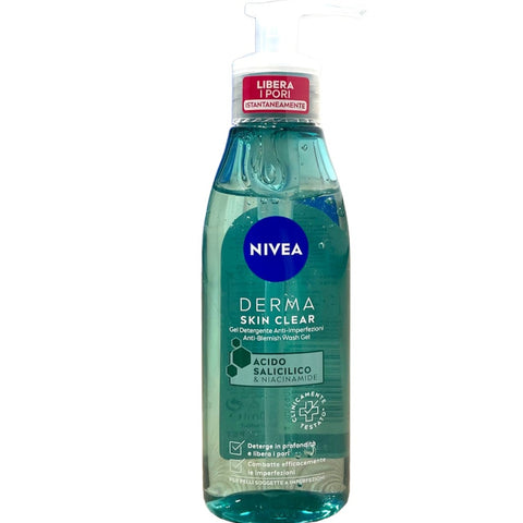 Nivea Gel Detergente Anti Imperfezioni Derma Skin Clear 150 ml