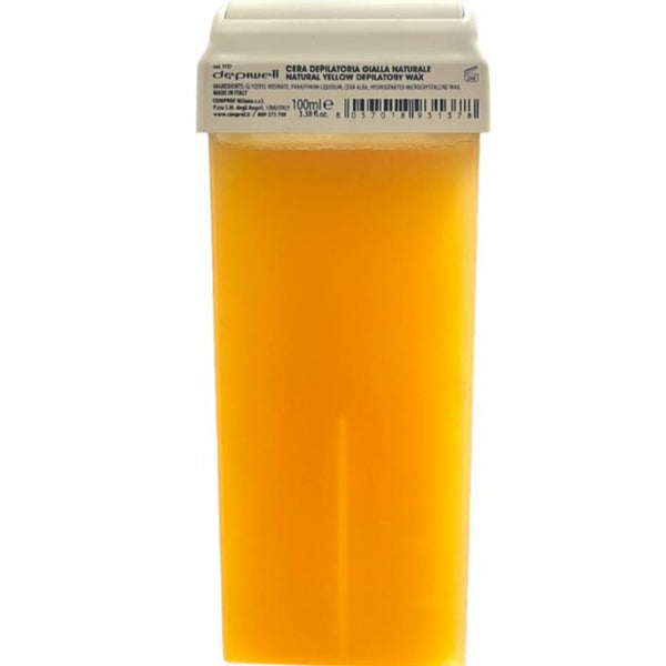 Depiwell Natürliches gelbes fettlösliches Roller-Enthaarungswachs 100 ml