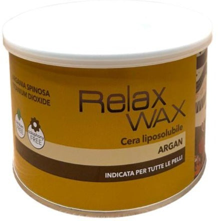 Argan Relax Liposoluble Jar Depilatory Wax 400 ml
