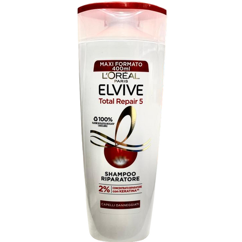 Elvive Shampoo Riparatore Total Repair 5 L'Oréal Paris 400 ml