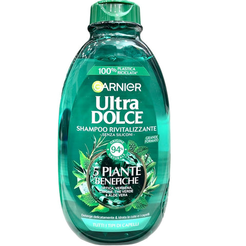 Garnier Ultra Dolce Shampoo 5 Piante Benefiche 400 ml