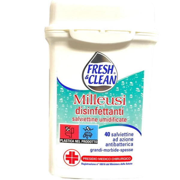 Fresh&Clean Salviette Milleusi Disinfettanti