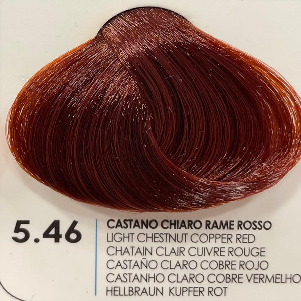 Fanola Cream Color 5.46-Light Chestnut Copper Red