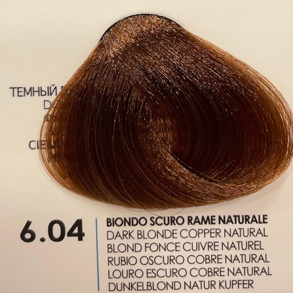 Fanola Cream Color 6.04-Natural Dark Copper Blonde
