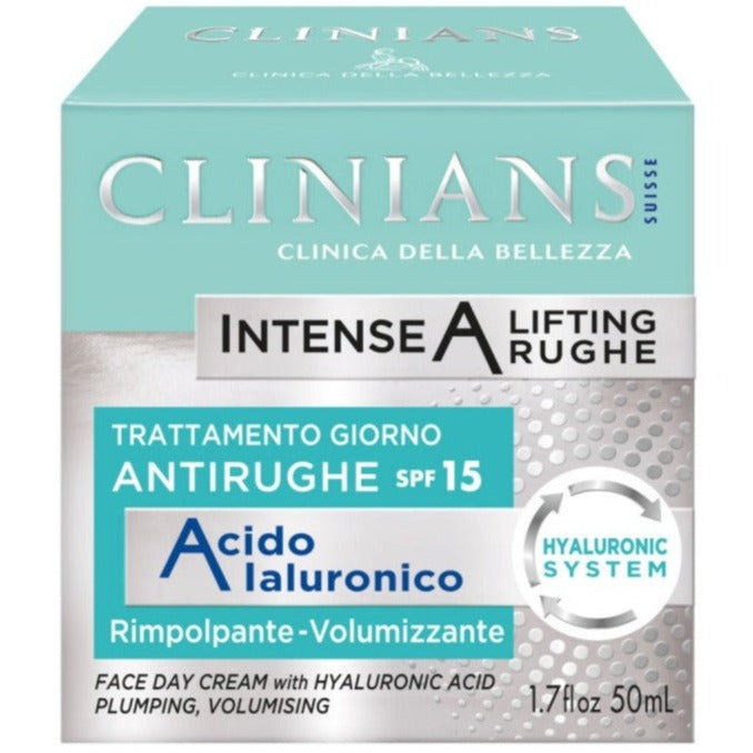 Clinians Hyaluronic Acid Day Anti-Wrinkle Face Cream 50 ml