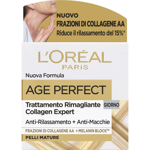 L'Oréal Paris Crema Viso Anti Rilassamento Giorno Age Perfect 50 ml
