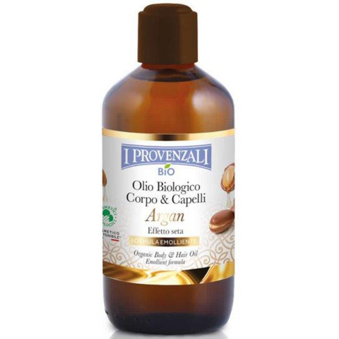 Organic Argan Body and Hair Oil I Provenzali 200 ml