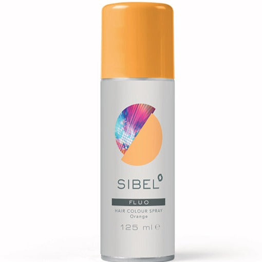 Sibel Fluo Orangefarbenes Haarspray 125 ml