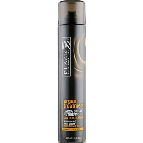 Black Parisienne Nourishing Argan Treatment Hairspray 500 ml