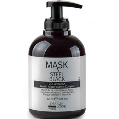 Black Steel Color Mask Design Look 300 ml