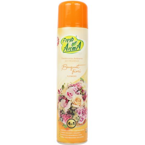 Fresh Aroma Deodorante Ambiente Bouquet Di Fiori 300 ml