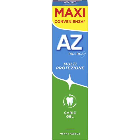 AZ Dentifricio Multi Protezione Carie Gel 75ml+10 ml