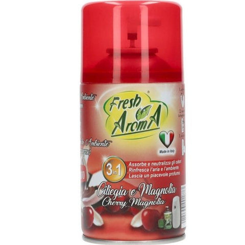 Fresh Aroma Spray Diffusore Ambiente Automatico Ciliegia E Magnolia 250 ml