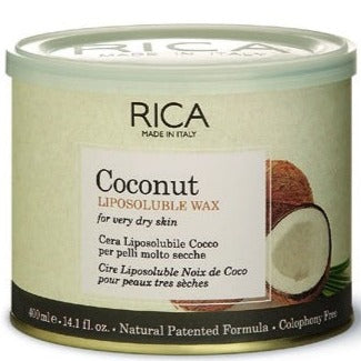 Coconut Rica Liposoluble Depilatory Wax Jar 400 ml