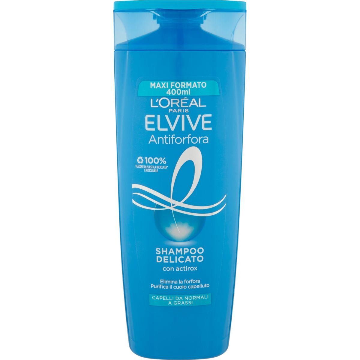 Elvive Shampoo Delicato Antiforfora L'Oréal Paris 400 ml