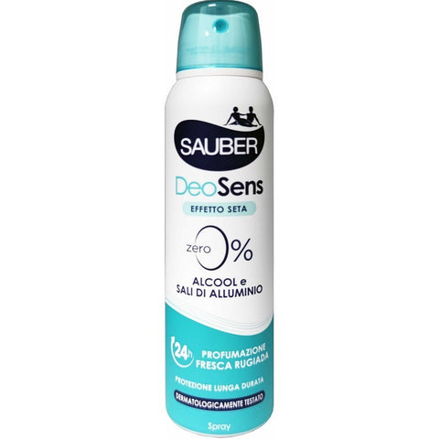 Sauber Deodorante Spray DeoSens Profumazione Fresca Rugiada 150 ml