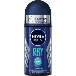 Nivea Men Deodorante Roll On Dry Fresh 50 ml