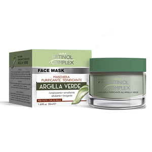 Ultra Retinol Complex Gesichtsmaske mit grüner Tonerde 50 ml