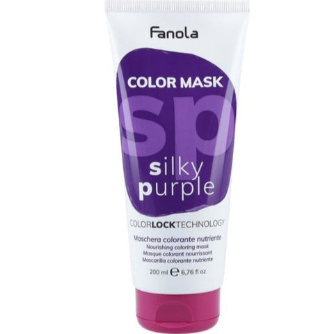 Silky Purple Fanola Nährende Farbmaske 200 ml