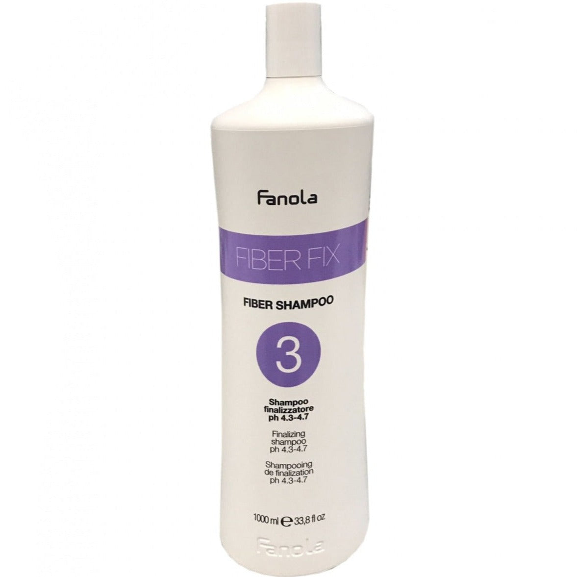 Finalizer Shampoo pH 4.3-4.7 Fiber Shampoo 3 Fiber Fix Fanola 1000 ml
