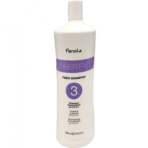 Finalizer Shampoo pH 4,3-4,7 Fiber Shampoo 3 Fibre Fix Fanola 1000 ml