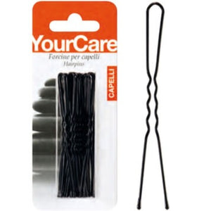 YourCare Forcine Pesanti Per Capelli 3'' Nero