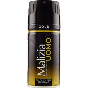 Malizia Uomo EDT Deodorante Spray Gold 150 ml