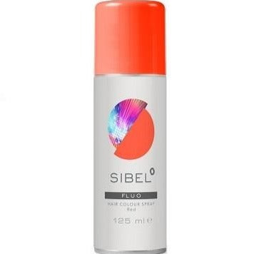 Sibel Fluo Red Colored Hairspray 125 ml