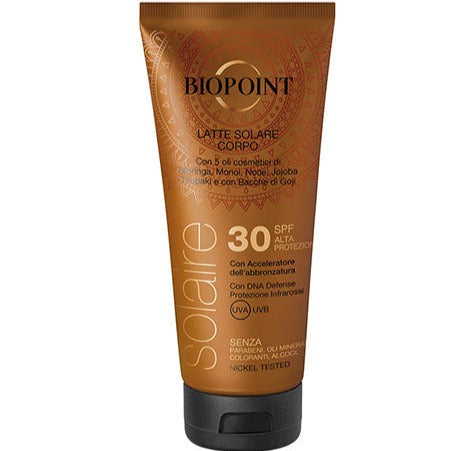 Biopoint Latte Solare 30 Acceleratore Abbronzatura 40 ml