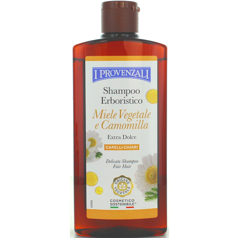 I Provenzali Herbal Shampoo Pflanzlicher Honig und Kamille 250 ml