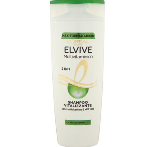 Elvive Shampoo Vitalizzante 2in1 L'Oréal Paris 400 ml