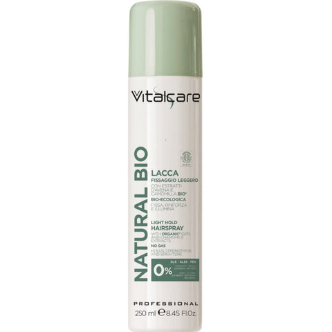 Natural Bio Vitalcare Ecological Light Fixierendes Haarspray 250 ml