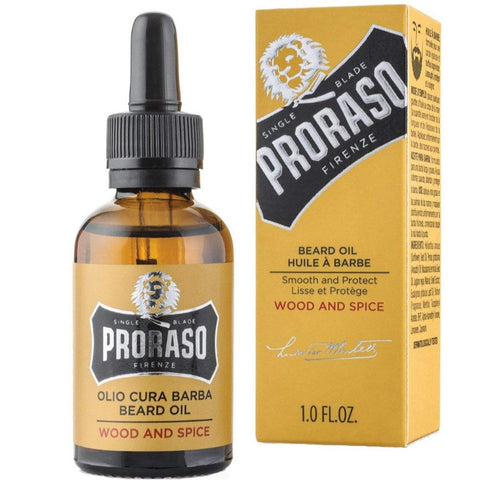 Wood And Spice Proraso Beard Care Oil 30 ml