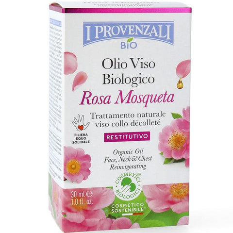 I Provenzali Organic Rosa Mosqueta Face Oil 30 ml