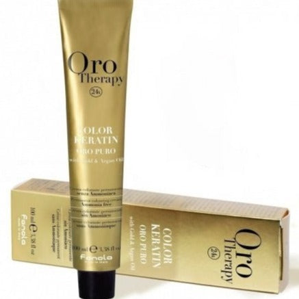 Fanola Oro Therapy Color Keratin 10.3- Golden Platinum Blonde