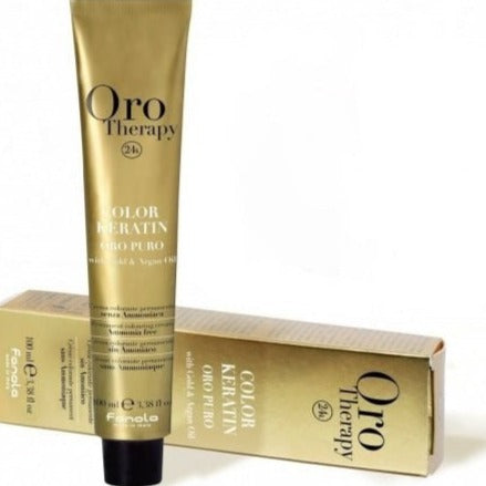 Fanola Oro Therapy Color Keratin 6.31-Dunkles Sandblond