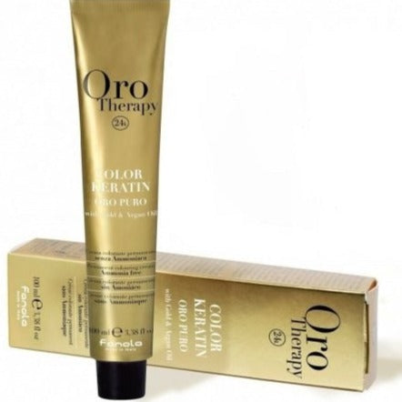Fanola Oro Therapy Color Keratin 10.3 Extra- Extra Golden Platinum Blonde