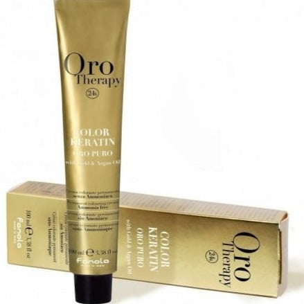 Fanola Oro Therapy Color Keratin 9.1 – Sehr helles Aschblond