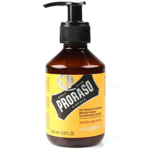 Beard cleanser Wood and Spice Proraso 200 ml
