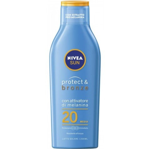 Nivea Latte Solare SPF20 Protect & Bronze 200 ml