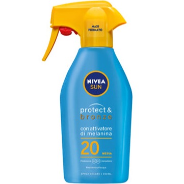 Nivea Latte Solare Spray SPF20 Protect & Bronze 300 ml