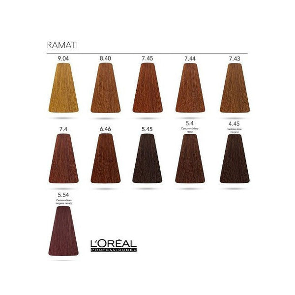 L'Oréal Professionnel Inoa 5,4- Light Copper Brown