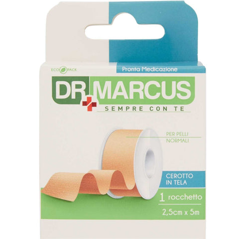 Rolle Tuchpflaster 2,5 cm x 5 m Dr. Marcus