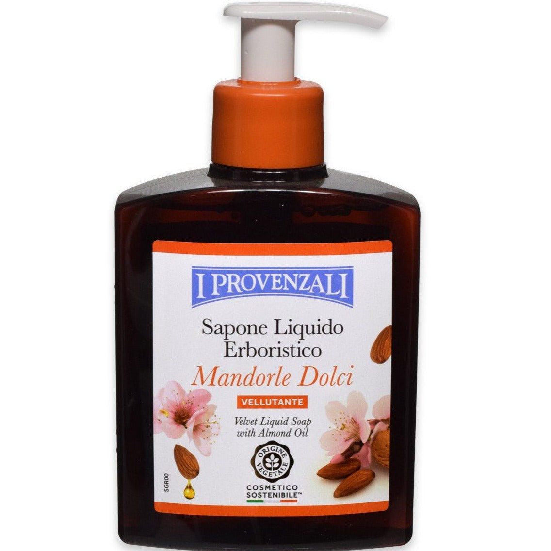 I Provenzali Sweet Almond Herbal Liquid Soap 250 ml