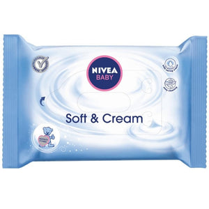 Nivea Baby Soft &amp; Cream Cleansing Wipes 63 pcs
