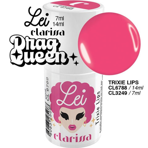 Semi-permanent Nail Polish Clarissa Lei Trixie Lips